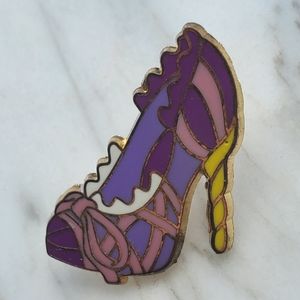 Rapunzel From Tangled High Heel Shoe Disney Pin